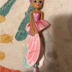 Mattel Pink Butterfly Fairy Doll with Shimmer Wings - Read Description